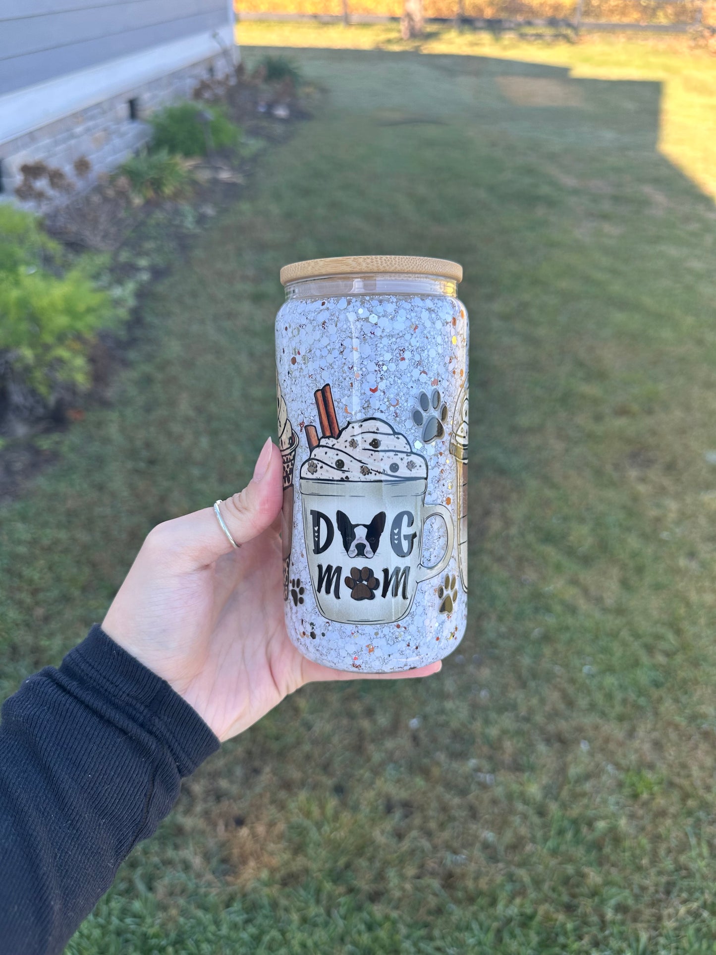 Coffee Dog Mom 16oz