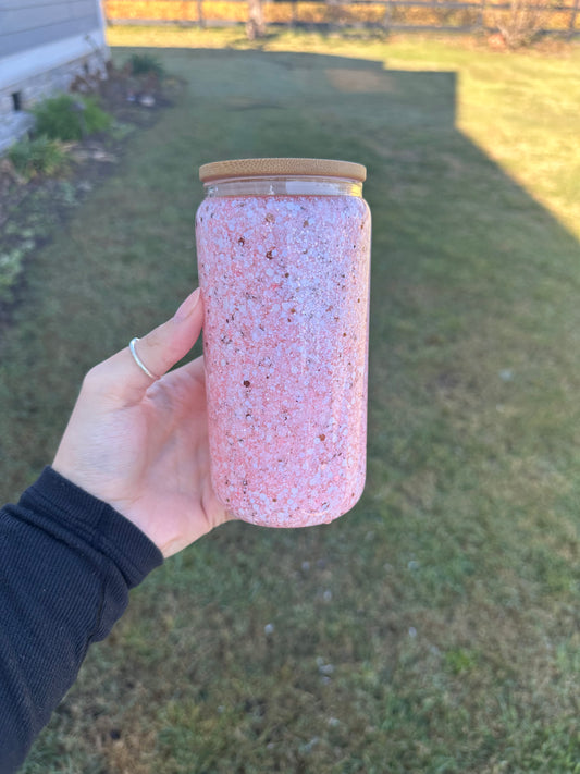 Pink Glitter Fast Flow 16oz